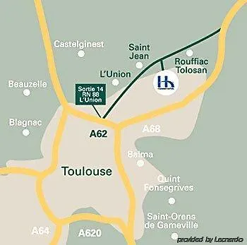 Aparthotel Adonis Toulouse - Du Parc Rouffiac-Tolosan